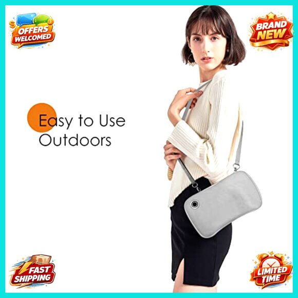 Rechargeable Hand Warmer with Power Bank, 3 Heat Modes, Portable for Camping & - Picture 4 of 6